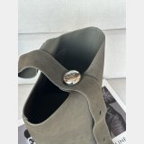 Top Loewe Pebble Bucket Suede