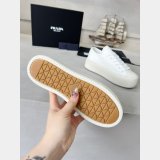 Prada Lace-up Fabric Sneakers