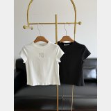 Alexander wang Puff logo shrunken tee