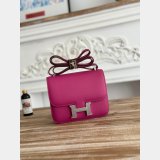 Best Hermes handmade Stiching Constance Bag 18CM
