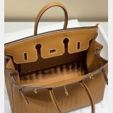 Best hermes Human handmade stiching birkin 30cm Epsom Handbag