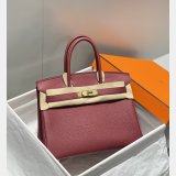 Top Quality Hermes Birkin TOGO Leather Handbags 25CM