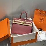 Hermes Birkin 35cm Togo leather Handbags Burgundy