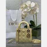Christian Dior Lady 17cm/20cm Designer Bag