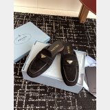2025 Top Quality Prada Suede Slippers