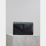 Quality YSL Designer 393953/377828 Caviar Leather Envelope Bag