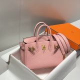 Luxury 20CM Hermes Mini Birkin With Strap Togo Leather