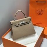 Buy Designer Replica Hermes Kelly Togo Bags Online 25/28CM