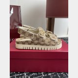 Top Quality Gucci Women's Sandal With Double G