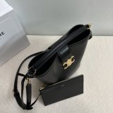 7 Star Celine Triomphe Louise Bucket Bag 116613 Medium