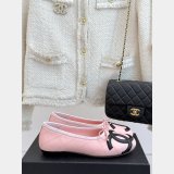 CC Quilted Leather Ballerinas Women Shoes