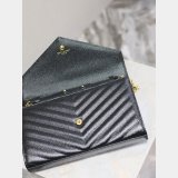 Quality YSL Designer 393953/377828 Caviar Leather Envelope Bag