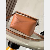 Best Loewe Mini Puzzle Calf Leather Handbag 18cm
