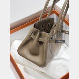 Best hermes Human handmade stiching birkin 29cm Handbag