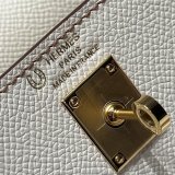 Best Hermes human handmade stiching bag Hass Epsom leather 25cm