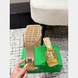 Top BOTTEGA VENETA Lido Intrecciato Leather Mules