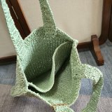 CHLOE Summer Banana tote bag in raffia
