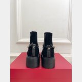 Valentino Rockstud Suede Ankle Boot