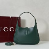 Gucci Jackie 1961 Medium 1:1 Mirror 820415 Green Bag