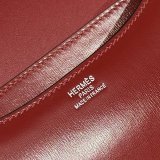 Luxury Hermes handmade Stiching Constance Bag Box Leather