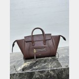 Celine New Luggage In Supple Shiny Lambskin 124213 Bag