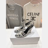 CELINE CAGE - STRAPPY SANDAL IN GOATSKIN