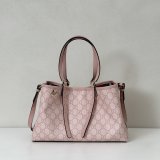 Gucci Inspired GG Emblem Small Tote Shoulder 815214 Bag