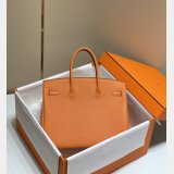 Hermes Birkin 35cm Togo leather Handbags Orange