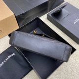 YSL Fake 392737 College Bag in Matelasse Leather