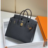Best hermes Human handmade stiching birkin 30cm Epsom Handbag