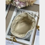 Top Quality Dior Montaigne Drawstring Bucket Mini Bag