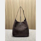 Saint Laurent Top 753837 Le 5 A 7 Supple Large In Grained Hobo Bag