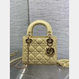 Christian Dior Lady 17cm/20cm Designer Bag