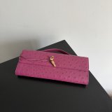 Women's Andiamo Clutch in Ostrich Vein