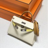 Hermes human handmade stiching mini Kelly bag 2026