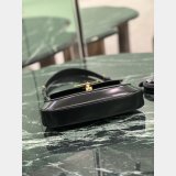 Luxury Prada 1BD345 Flap Calf Leather Shoulder Bag