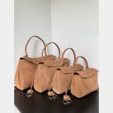 Balenciaga Women Rodeo Handbag in Camel
