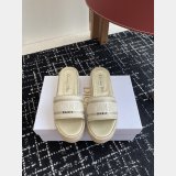 Luxury Dior Dway Platform Slide