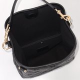 Gucci GG Emblem Small Bucket Crossbody 815118/815103 Black Bag