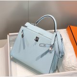 Hermes Outlet Epsom Kelly 25/28CM 1:1 Replica Bag