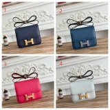 Best Quality Hermes handmade Stiching Constance Bag 18CM