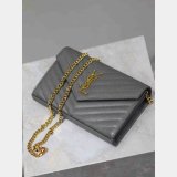 Quality YSL Designer 393953/377828 Caviar Leather Envelope Bag