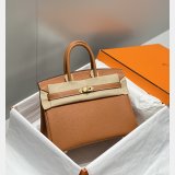 Top Hermes Birkin TOGO Leather Handbags 25CM