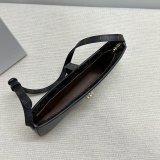 Top Celine Tina Shoulder Bag in Triomphe Canvas 123052