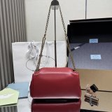 Top Prada Tumulte Small Nappa Leather Bag