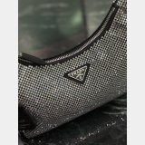 Prada Re-Edition 2005 Crystal Satin Mini Bag