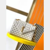 Top Quality Yves Saint Laurent Caviar Envelope Bag