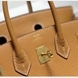 Best hermes Human handmade stiching birkin 30cm Epsom Handbag