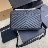 YSL 392737 Envelope Bag in Matelasse Leather