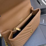 YSL 392737 Envelope Bag in Matelasse Leather